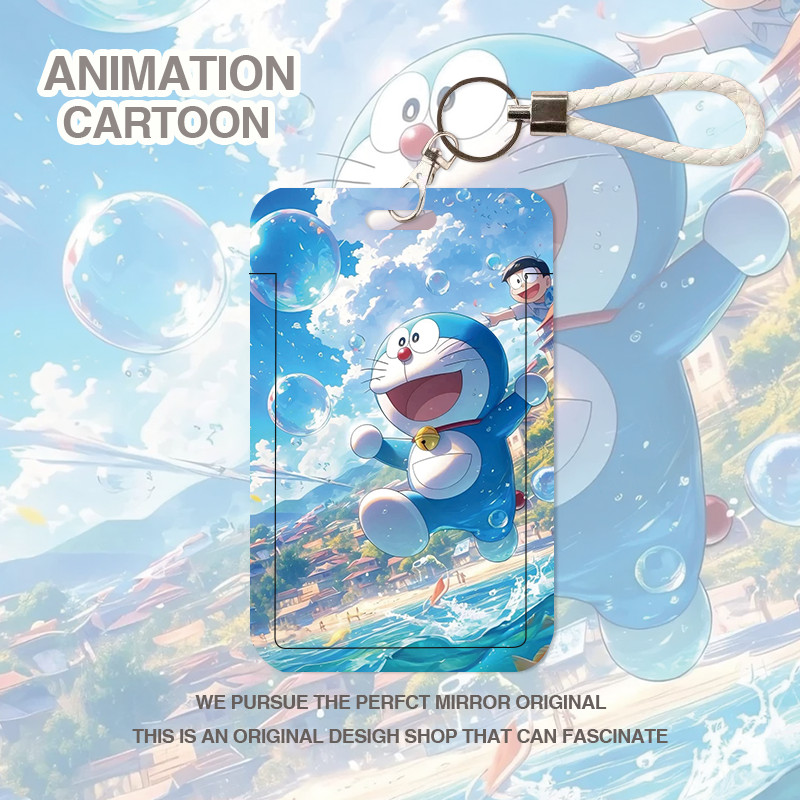 

【Diskon Lebaran】ID CARD HOLDER/SARUNG KARTU/pesanan Hadiah Khusus/SUPPORT HARGA GROSIR/Motif Doraemon