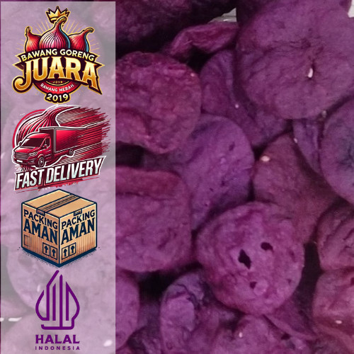 

COD TARO CHIPS 500gr Taro Chips Ungu Keripik Ubi Ungu Taro Chips Ubi Ungu Cemilan Snack Manis