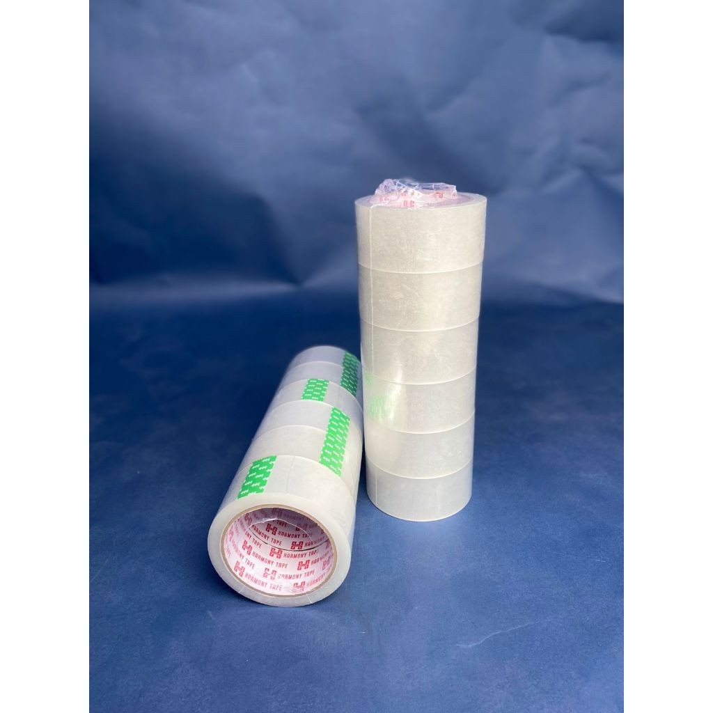 

OPP Tape Transparan Ukuran 45mm x 100Y | Paket Slop Isi 6 | Solusi Segel Barang
