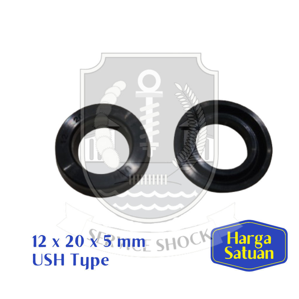Sil Oli Tipe USH Shock Belakang YSS 12 20 5 mm (Oil Seal Rear Shock Breaker Absorber)