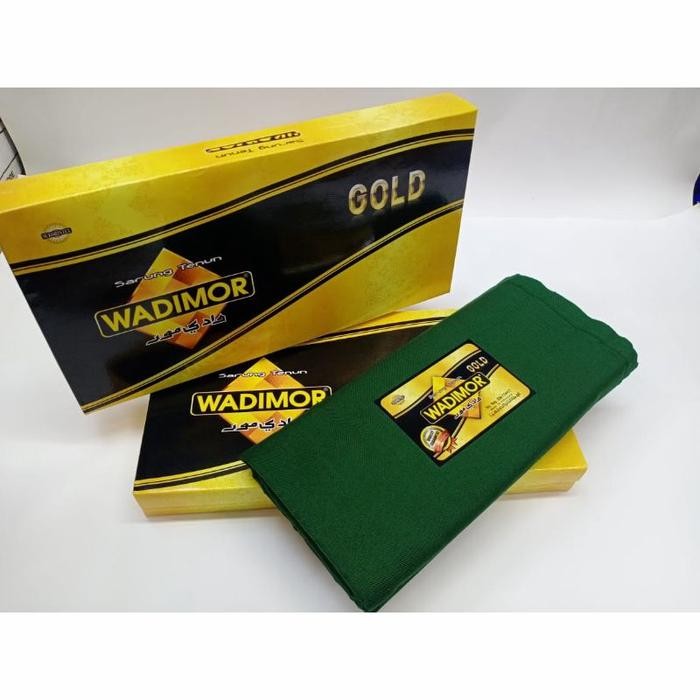 Sarung tenun Wadimor polos warna - Hijau muda, Polos warna