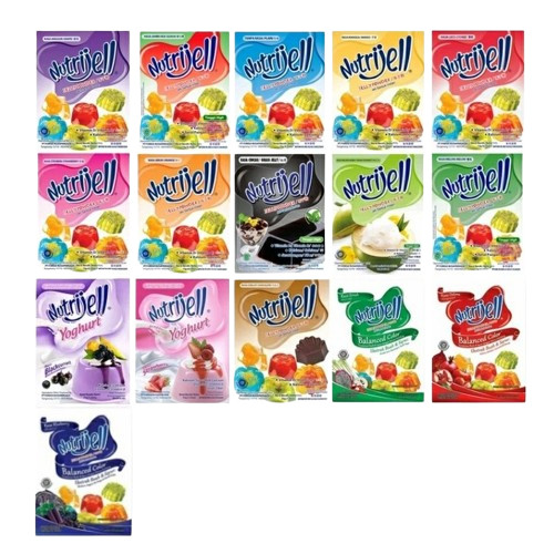 

Nutrijell ekonomis Jelly Powder Nutrijel kemasan ekonomis 400ml