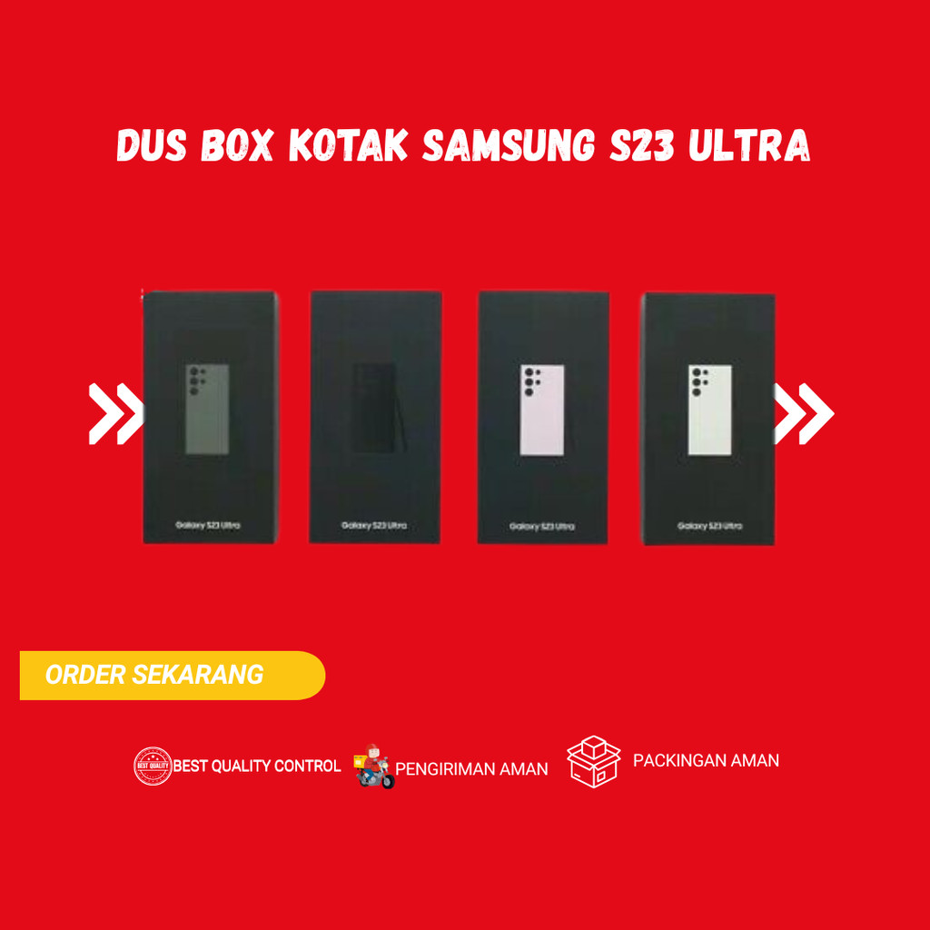 

Dus Box Kotak Samsung S23 Ultra FULLSET/BOX ONLY