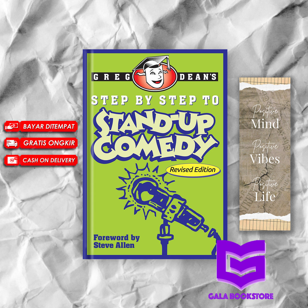 Step by Step to Stand-Up Comedy - Revised Edition by Greg Dean (English Version)