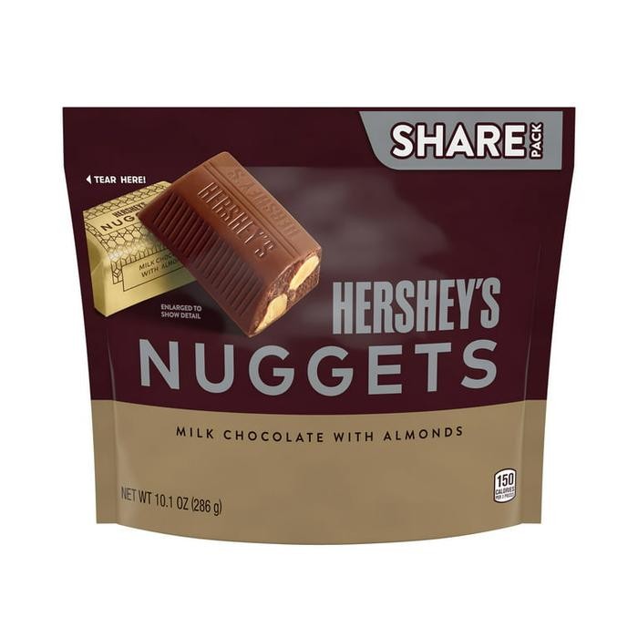 

Hershey's Nuggets Milk Chocolate with Almonds Candy Pack - 10.1 oz
