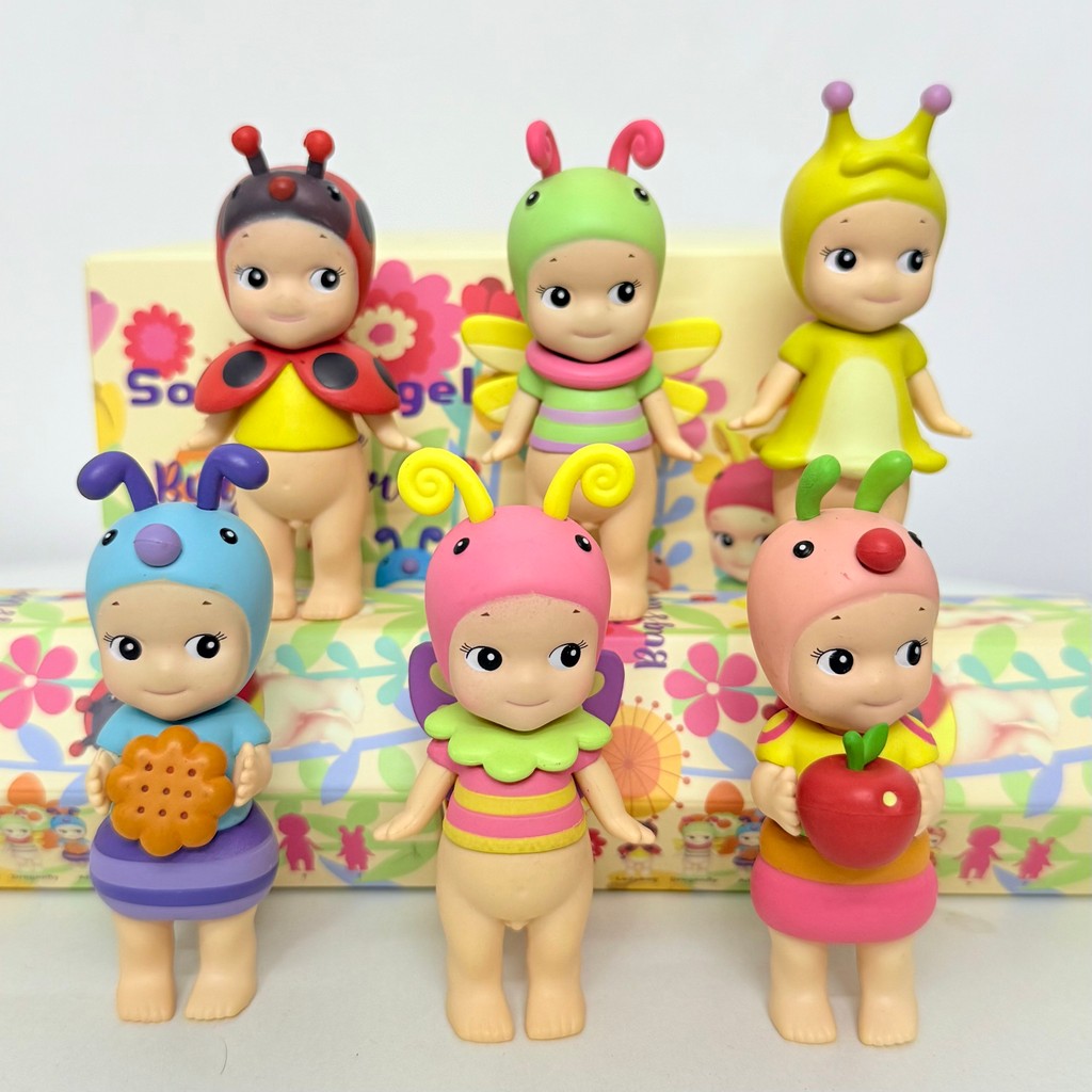 

6pcs/set Sonny Angel Bug'S World Series Collection Doll Decoration Birthday Gift Toys