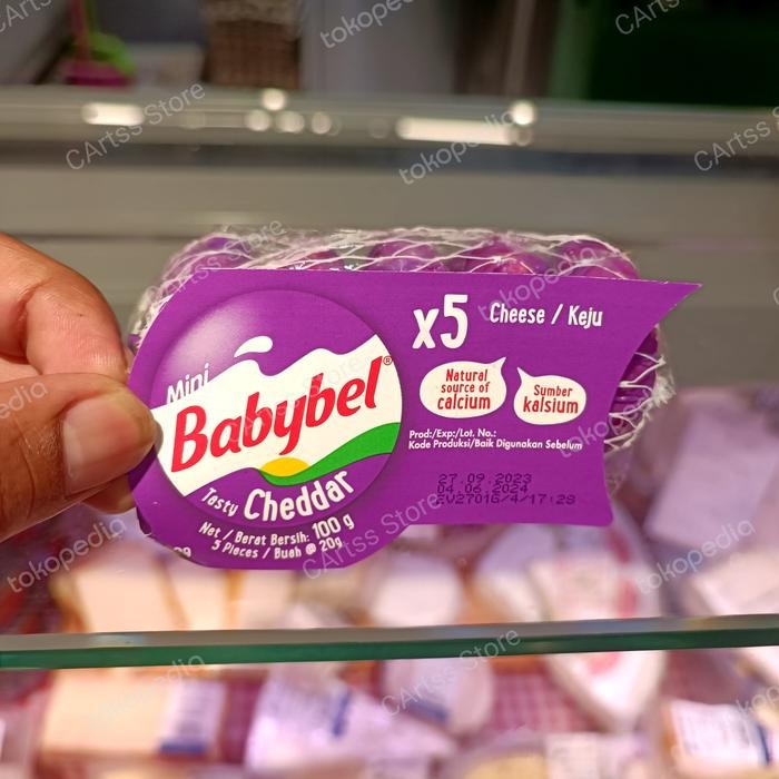 

Mini BabyBel Cheese Cheddar - 100 gram