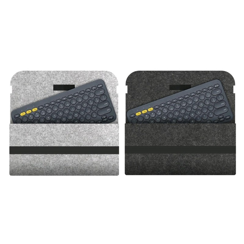 New Keyboard Sleeve Protective Storage Carrying for Case Anti Shock WOOL FELT Travel Bag For K380 K4