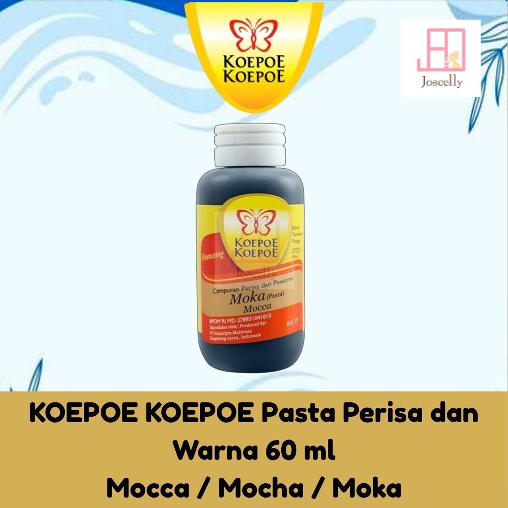 

JOSCELLY.ID KOEPOE KOEPOE Pasta Perisa dan Warna Mocca / Mocha / Moka