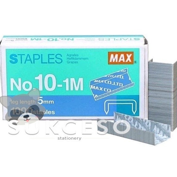 

Max Staples Isi Stapler Hekter No. 10 Murah