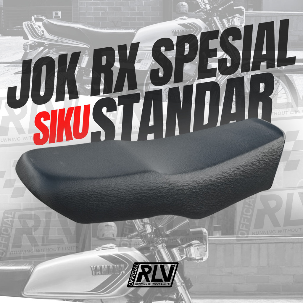 Jok Siku RX-S RXS Rx Spesial YT115 Rx-Special Kain Polos Busa Empuk - Sadel Motor Yamaha RX Special