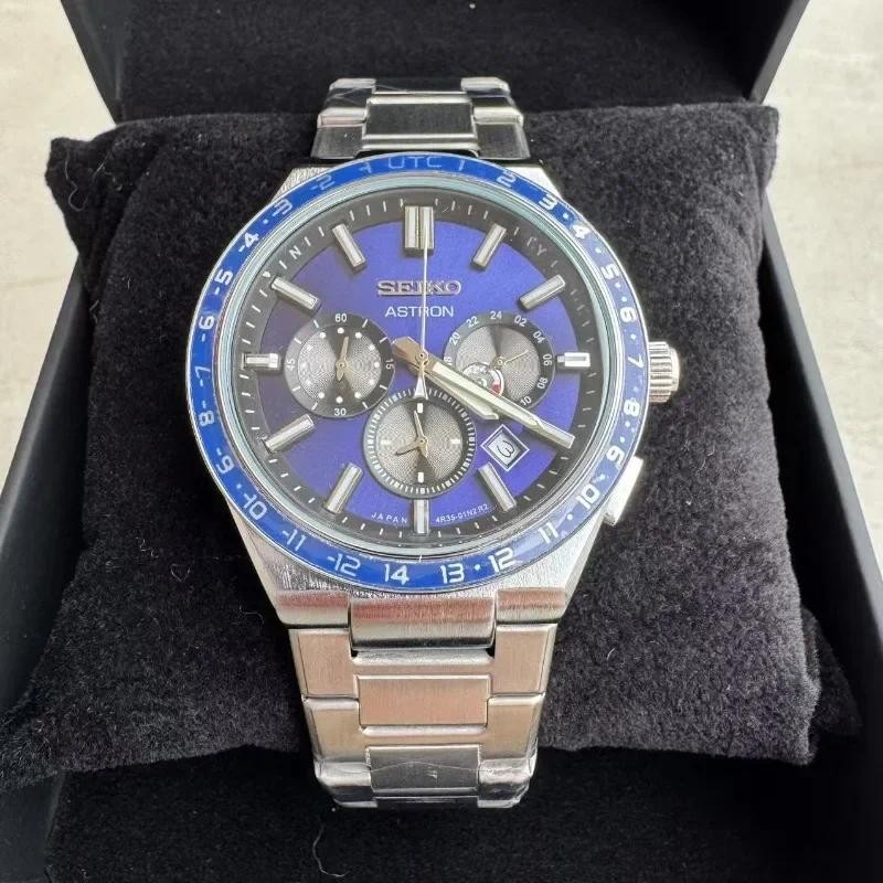 Seiko Luxury Brand Fashion Business Casual Sports Multifunctional Chronograph Hot Selling Mens Non-M