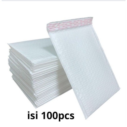 

Amplop Bubble Wraps Mailer Isi 100pcs Amplop Polymailer Bubble Mailer Warna Putih Wraps Packing Online Bisa COD Instan Medan