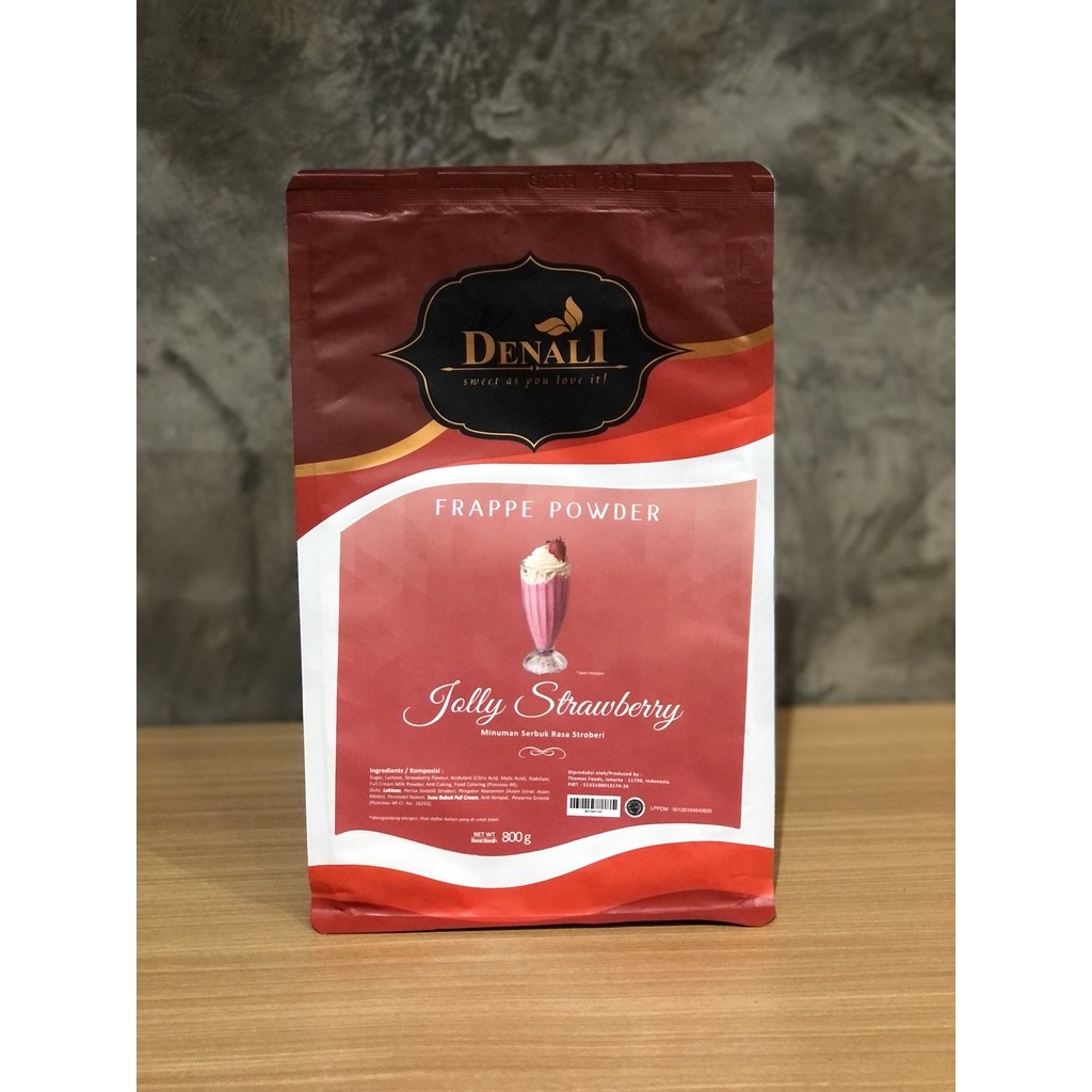 

BUBUK DENALI JOLLY STRAWBERRY | STRAWBERY | STROBERI | STRAWBERI 800 gr