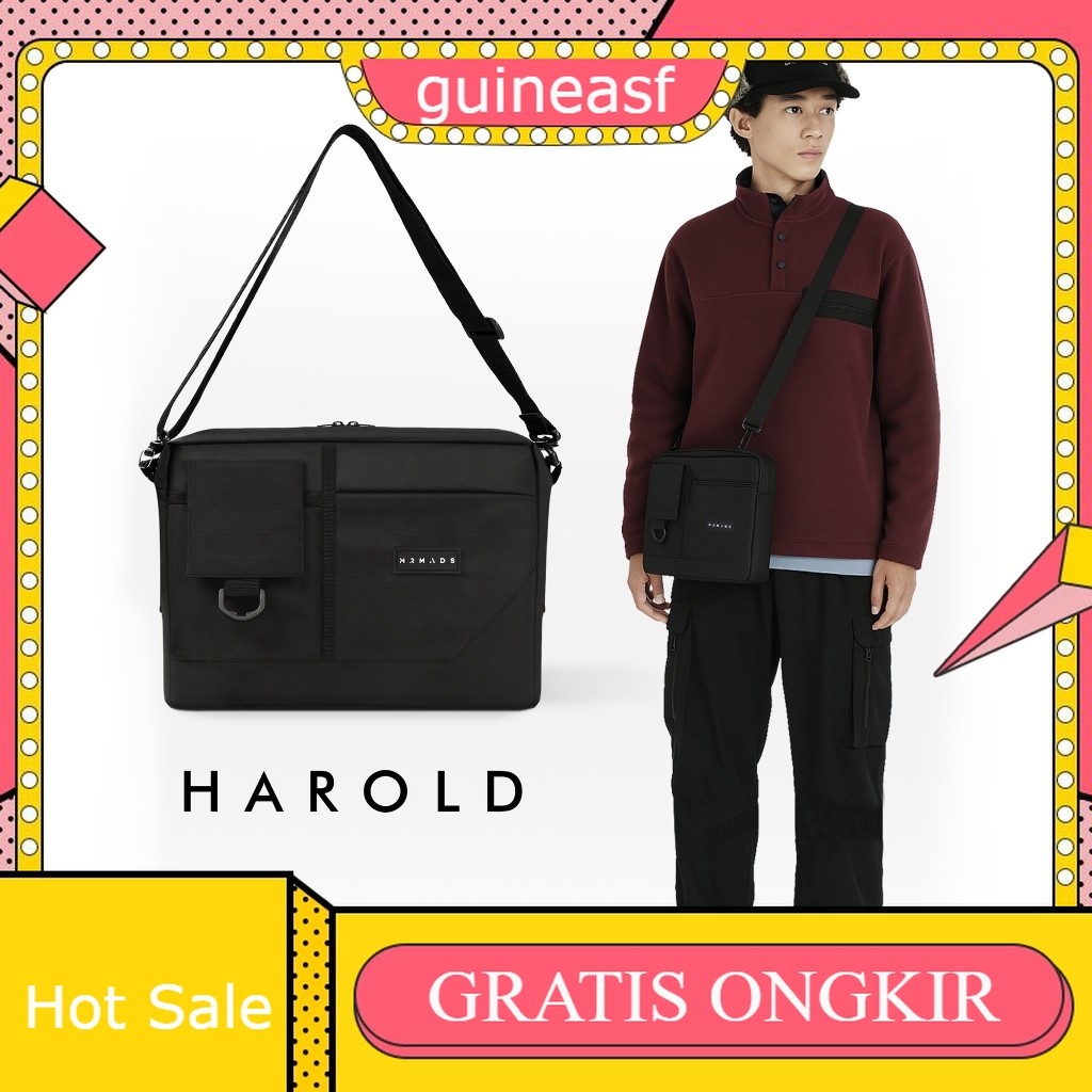 Harold Tas Tablet 12 Inch - Tas Selempang Sling Bag Anti Air Waterproof