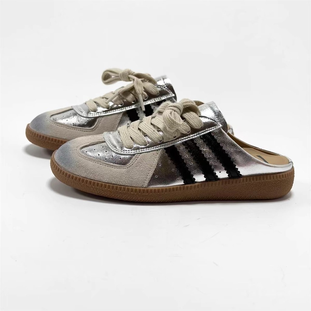 GENIALLSHOP 2024 model eksplosif pelatihan Baotou setengah sandal wanita musim panas di luar memakai