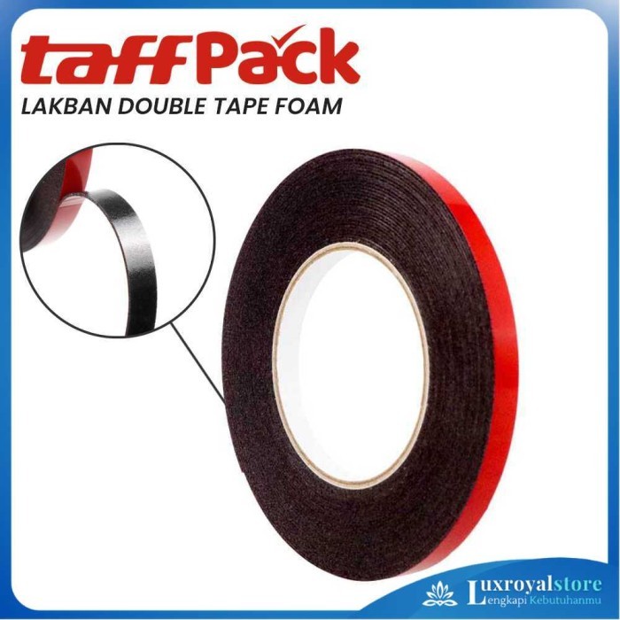 

Lakban Double Tape Foam 10M TaffPACK - Luxroyalstore