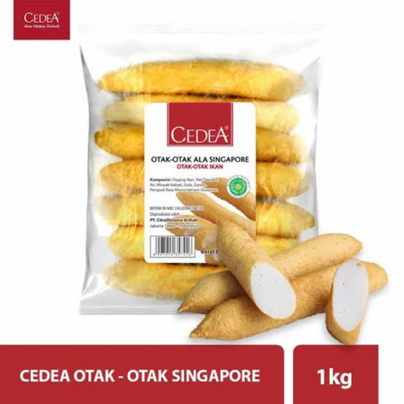 

Cedea Otak-Otak Singapura 1 Kg Rasa Gurih