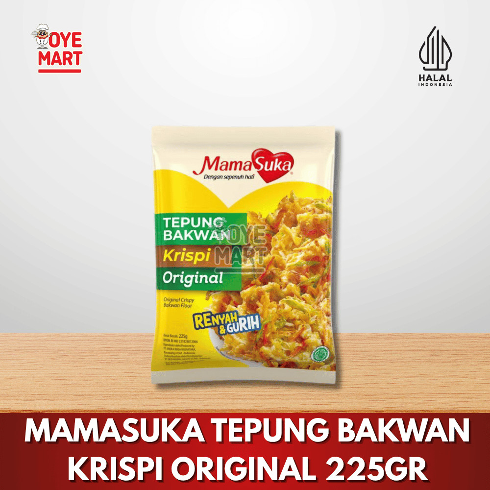 

MAMASUKA TEPUNG BAKWAN KRISPI ORIGINAL 225GR