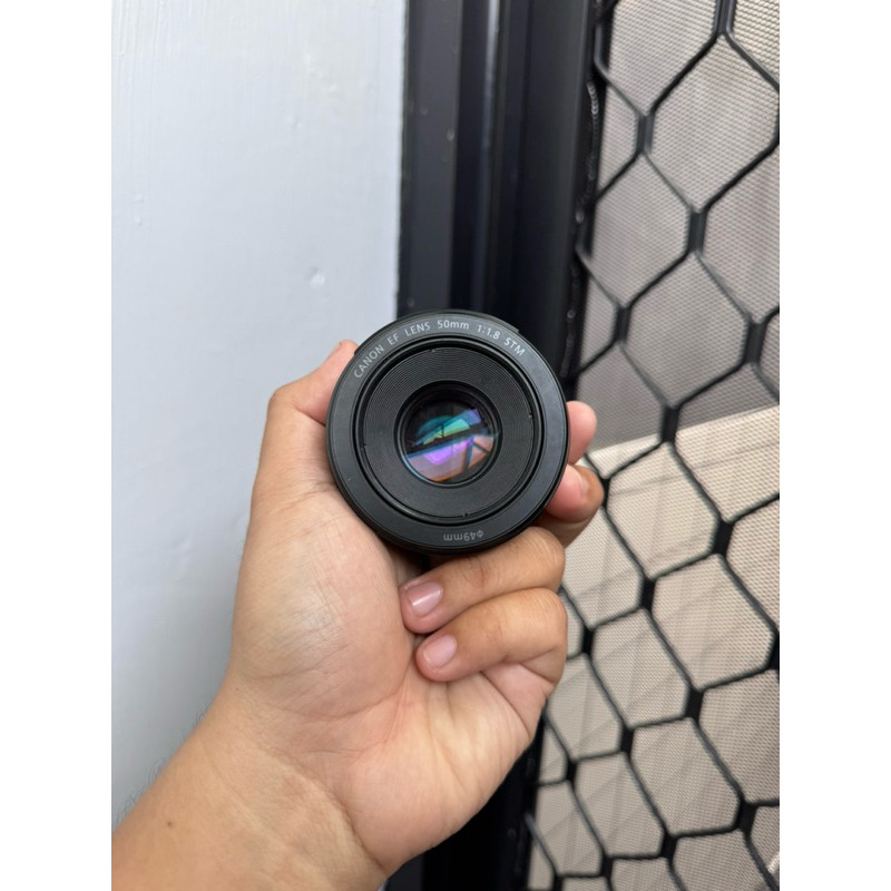 [LENSA FIX] LENSA CANON 50MM F1.8 STM MULUS SECOND BERCO
