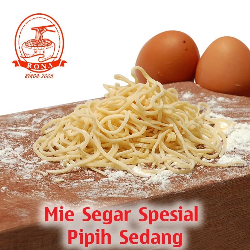 

Mie Segar Special Pipih Sedang ( 1kg )