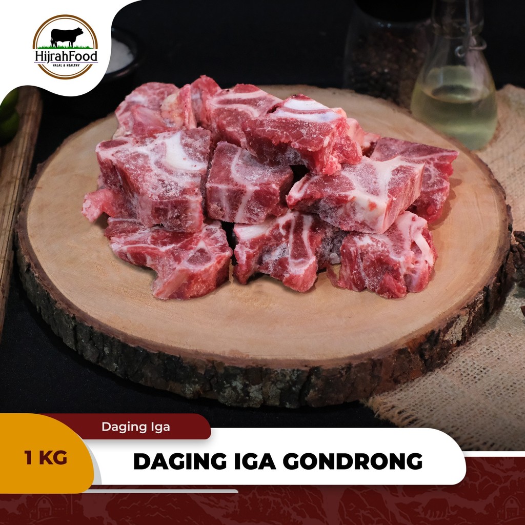 

Iga Gondrong Sapi | Beef Neck Bone AUS Tulang Leher Berdaging - 1 kg