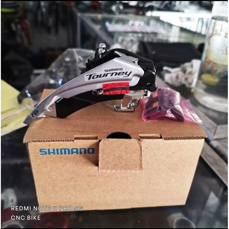 Fd Shimano Tourney Ty510 3 Speed Dual Pull Tarikan Atas Bawah