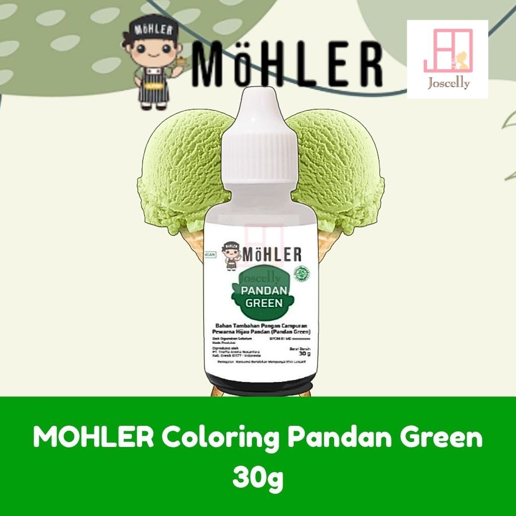

JOSCELLY.ID MOHLER Coloring Pandan Green