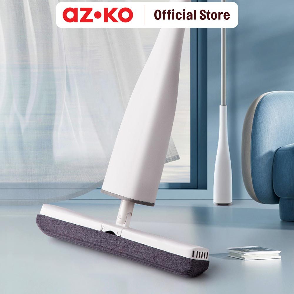 AZKO Proclean Alat Pel Dengan Tangkai Peras - Putih Pembersih Lantai Floor Mop Alat Kebersihan Clean