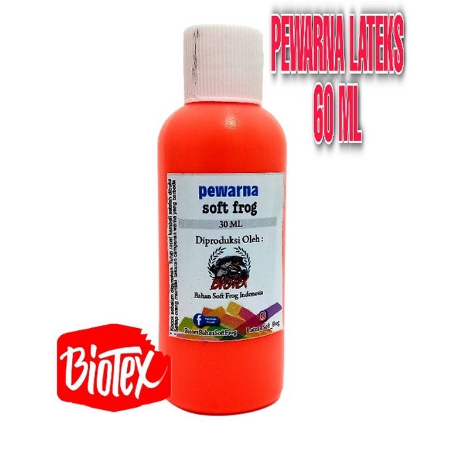 

Biotex Pewarna Lateks Soft Frog 60 Ml