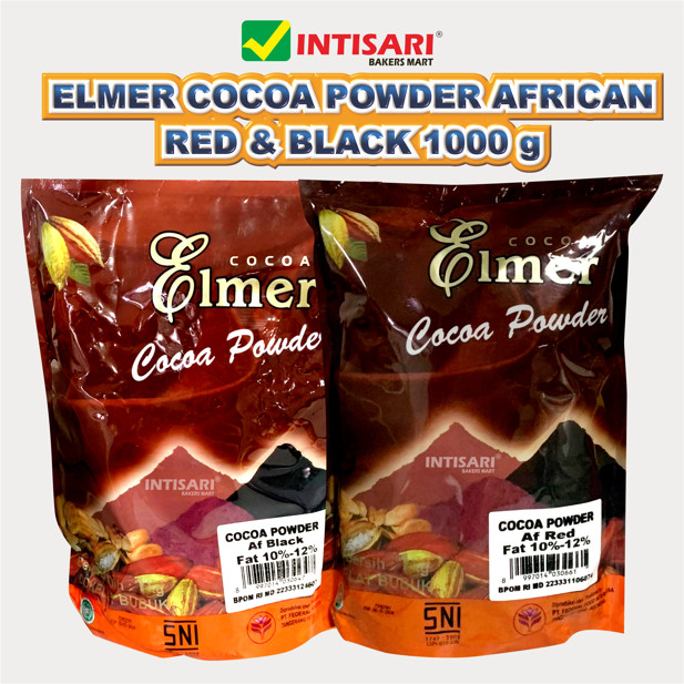 

ELMER COCOA POWDER AFRICAN RED & BLACK 1000 G