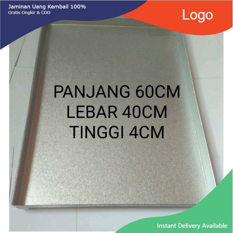 BD -  LOYANG OVEN GAS 60X40 CM JUMBO / LOYANG ALAS KUE KERING / LOYANG NASTAR