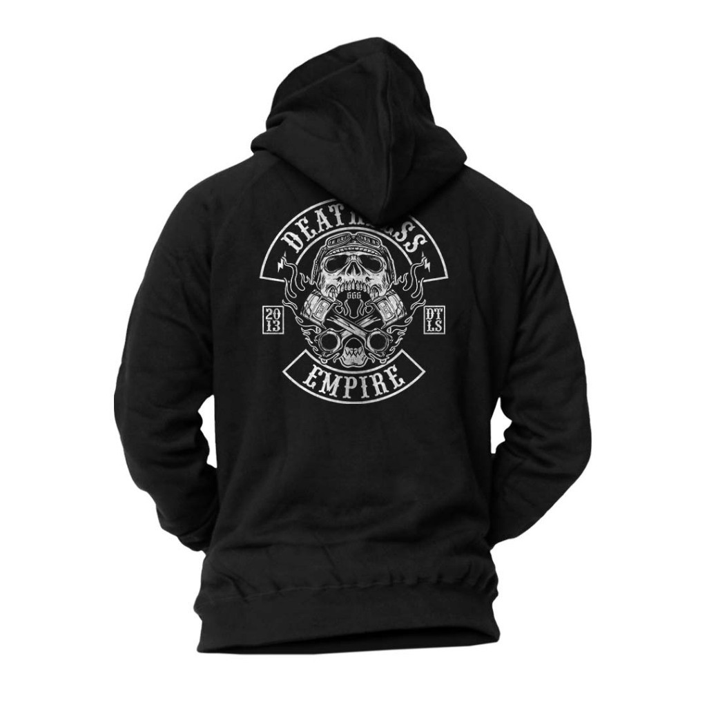 DEATHLESS HOODIE | HD PISTONSKULL | HD SERIES