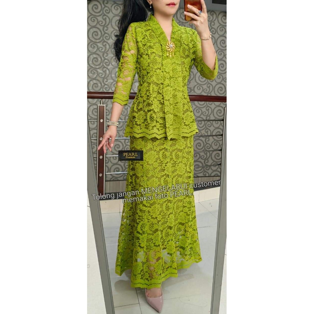 WSO Set Rok Kartini | Baju Setelan Brokat