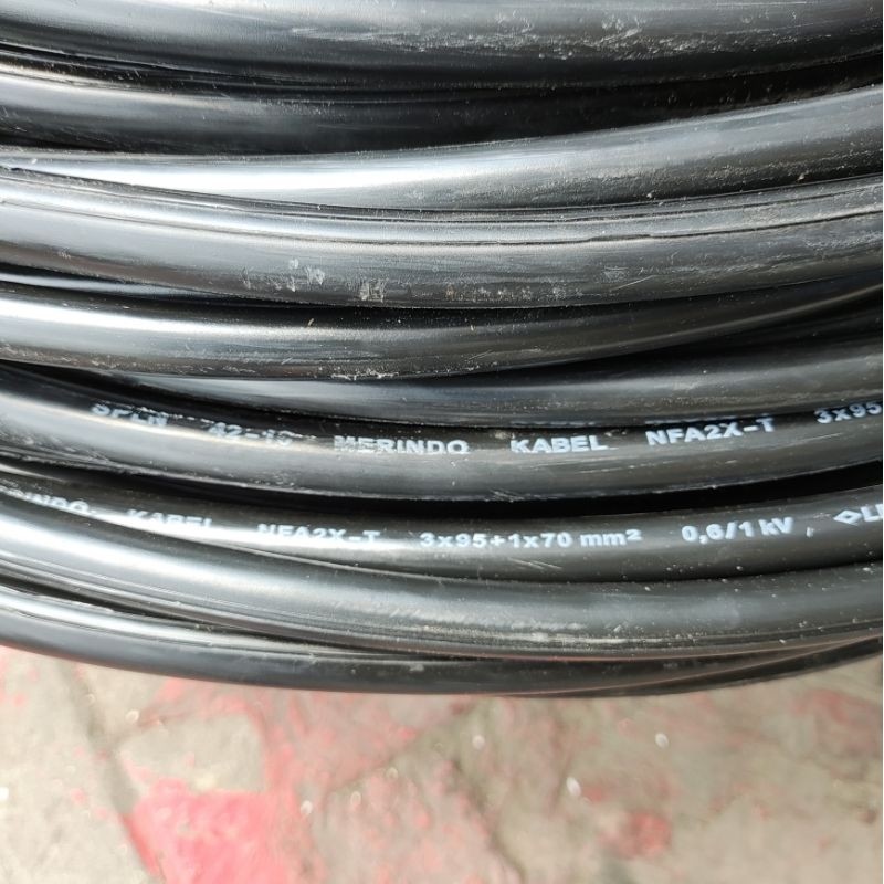 kabel Twist 4x95mm Merindo kabel udara spln 3x95mm+70mm