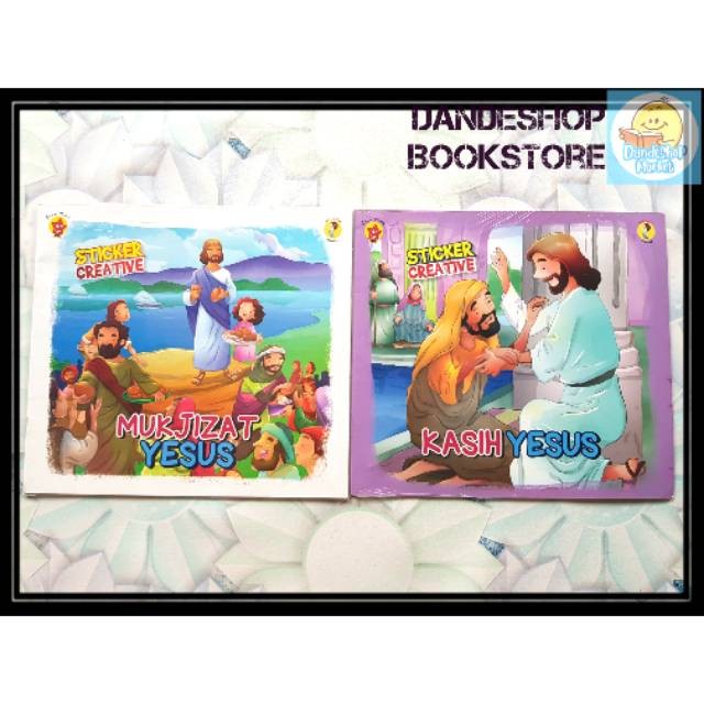 

YESUS _ seri buku stiker creative