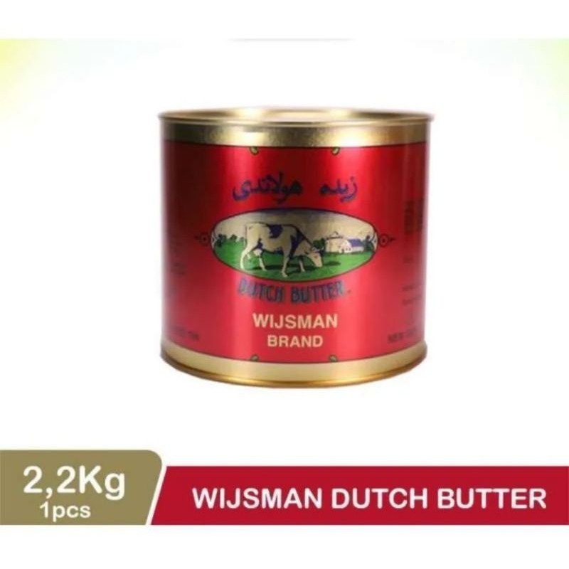 

Wijsman Dutch Butter 2.2kg, 454gram & 1000gram ED JUNI 2026