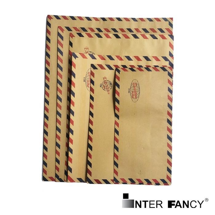 

Amplop Coklat AIRMAIL TALI, merk Executice / Kyoto. Terdiri dari berbagai ukuran Kabinet, Super Kabinet, 1/2 Folio, Map, Super Map. Type 308, 309, 310, 311, 312. Harga yang tertera adalah 1 PAK= 10 LEMBAR