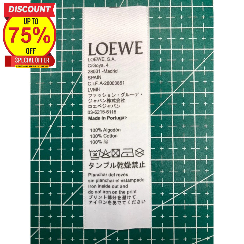 LOEWE TAG WASH SUPER PREMIUM CO 1X DI KIRIM 600PCS