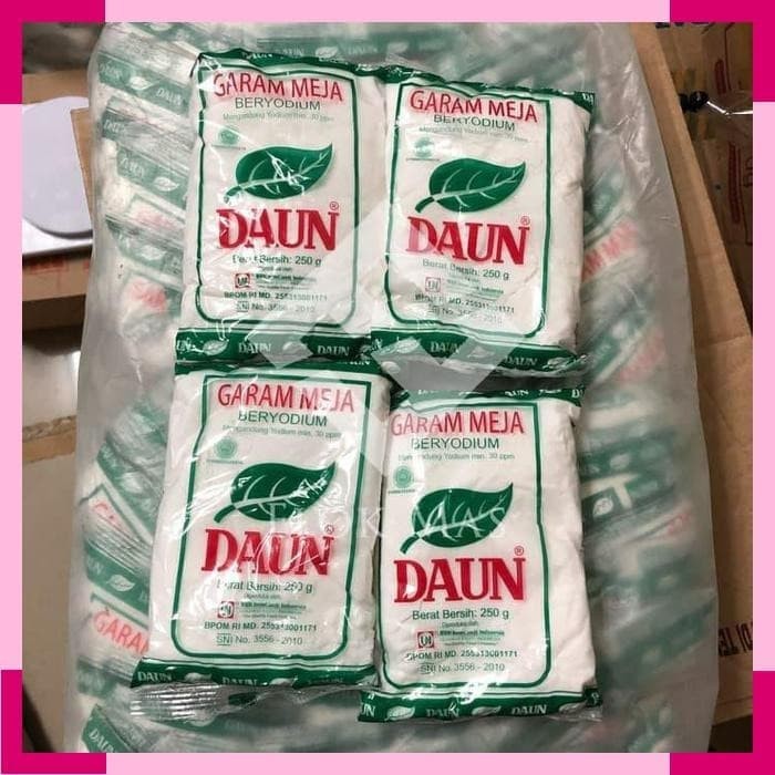 

garam daun 250gr x40 (1bal)