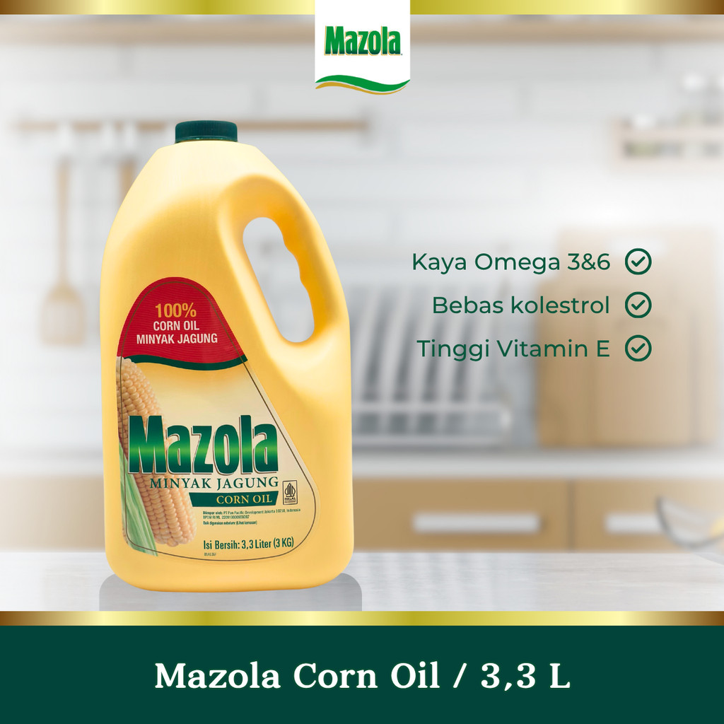

Mazola Corn Oil Minyak Jagung 3.3 Liter