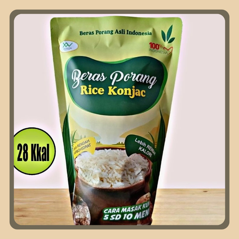 

BERAS PORANG Rice Konjac 1 Kg