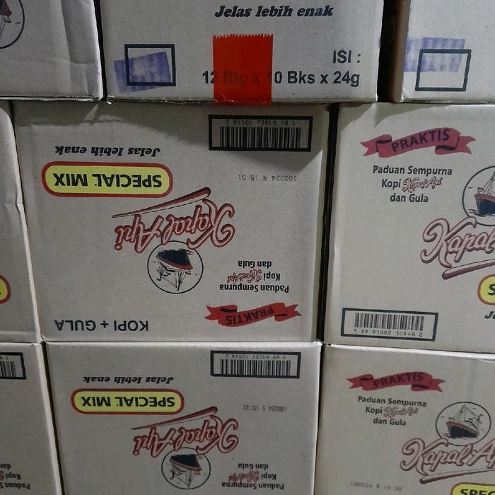 

(OFFICIAL MANTAP) (ORN)kapal api special mix 1 dus isi 12 renceng Coffee Gula Kopi Robusta Bubuk