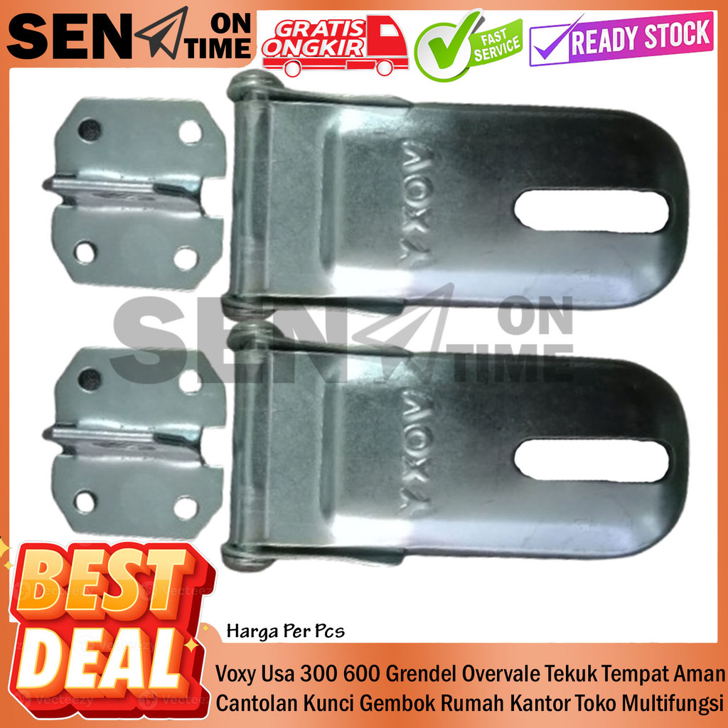 Voxy Usa 300 600 Tempat Cantolan Kunci Gembok Rumah Kantor Toko Multifungsi Grendel Overvale Tekuk G