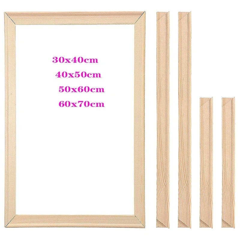 

Wood Frames For Canvas Painting Picture Wall Nature Wood Canvas Factory Price Art Decor