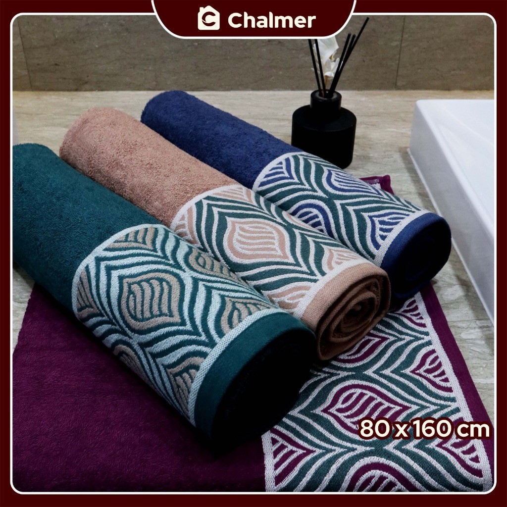 Chalmer Handuk Jumbo Mandi Dewasa 80x160 Handuk Besar