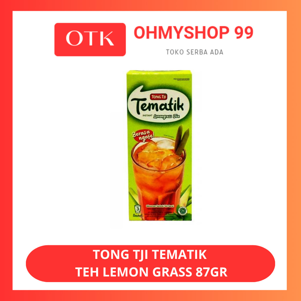 

TONG TJI Tematik Lemon Grass Teh Instan 87gr
