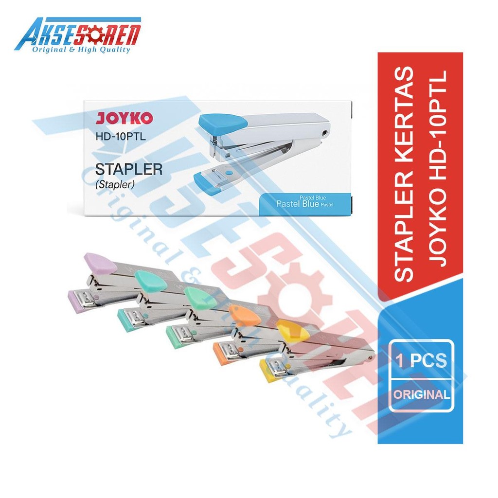 

Aksesoren Stapler Joyko [HD-10PTL] / Jepretan Kertas 1 Pcs / Hekter / Perlengkapan Sekolah / Kantor Alat Binder /Staples