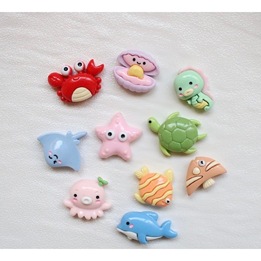 

Stiker Aksesoris Tempelan 3D HP Botol Laptop Underwater Kepiting Kura-kura Starfish