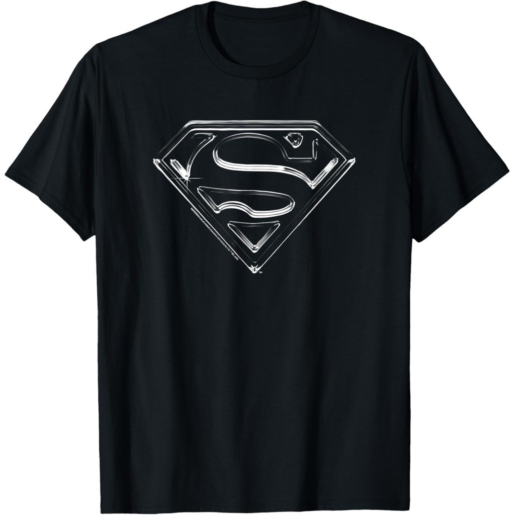 Baju Kaos  Superman Steel Logo T-Shirt